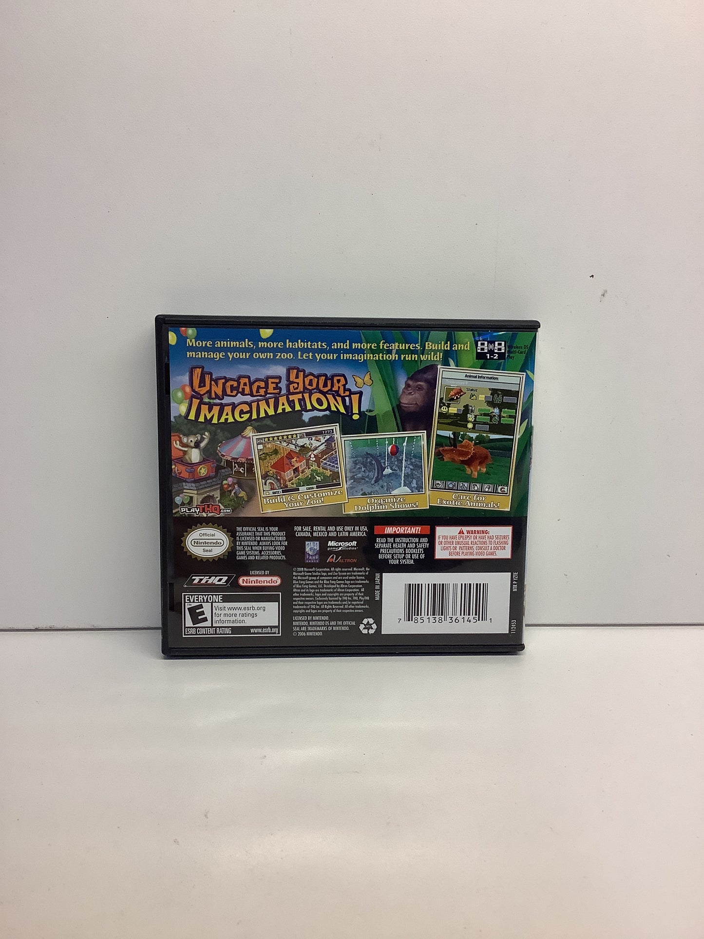 Zoo Tycoon 2 - Nintendo DS