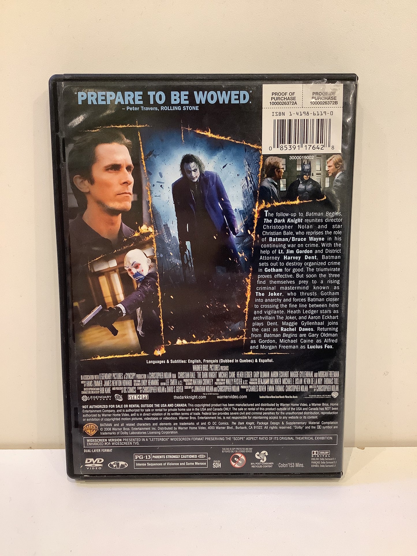 The Dark Knight - DVD