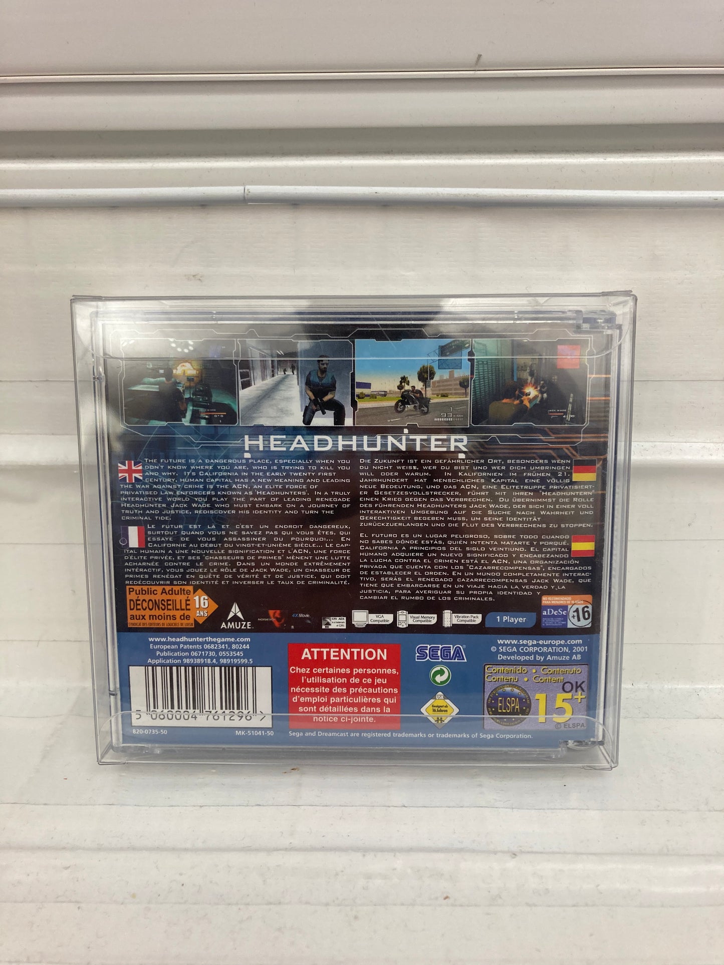 Headhunter [PAL] - Sega Dreamcast