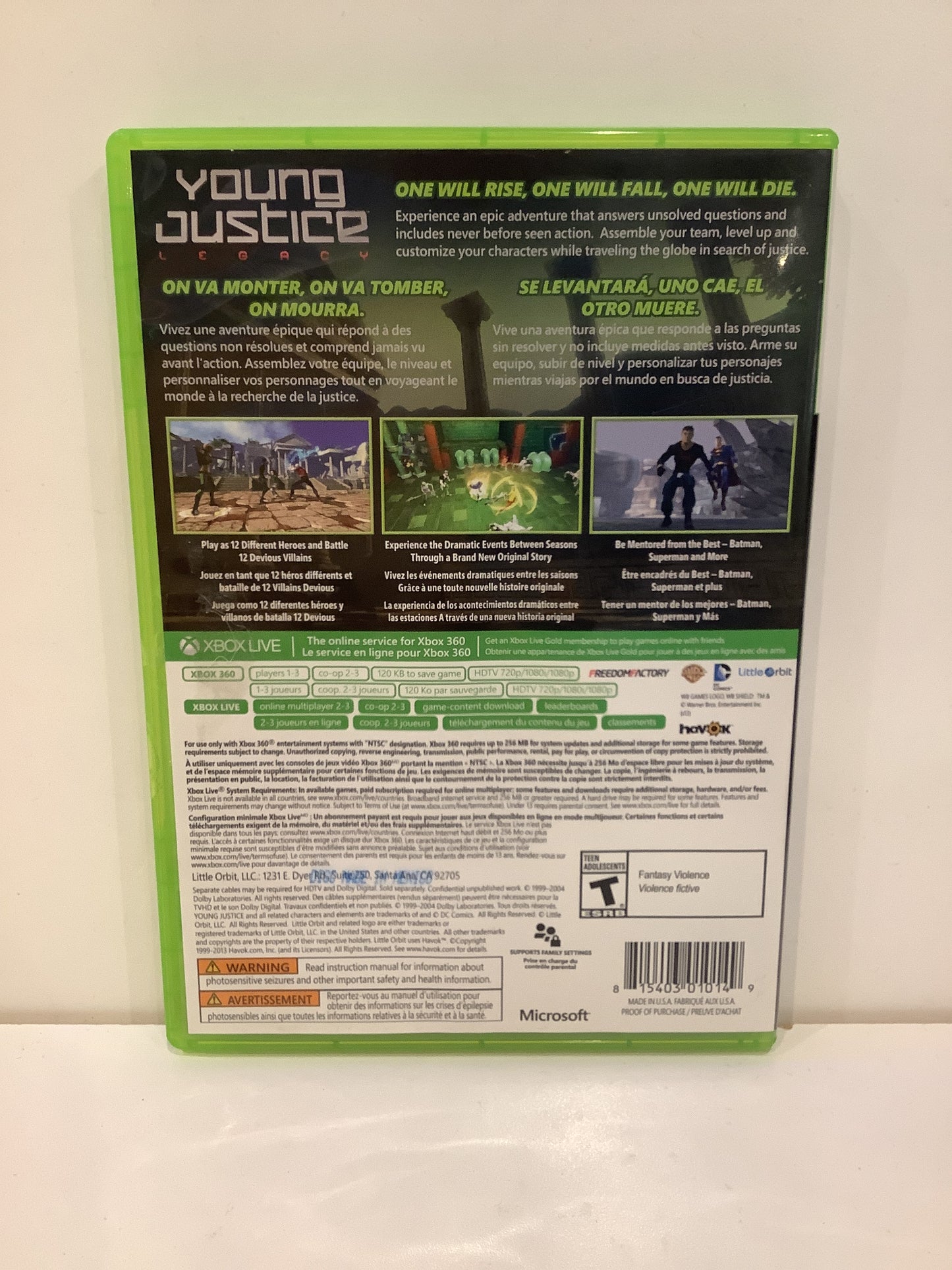 Young Justice: Legacy - Xbox 360