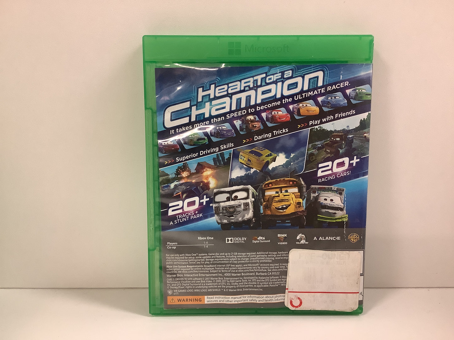 Cars 3 Driven to Win - Xbox One