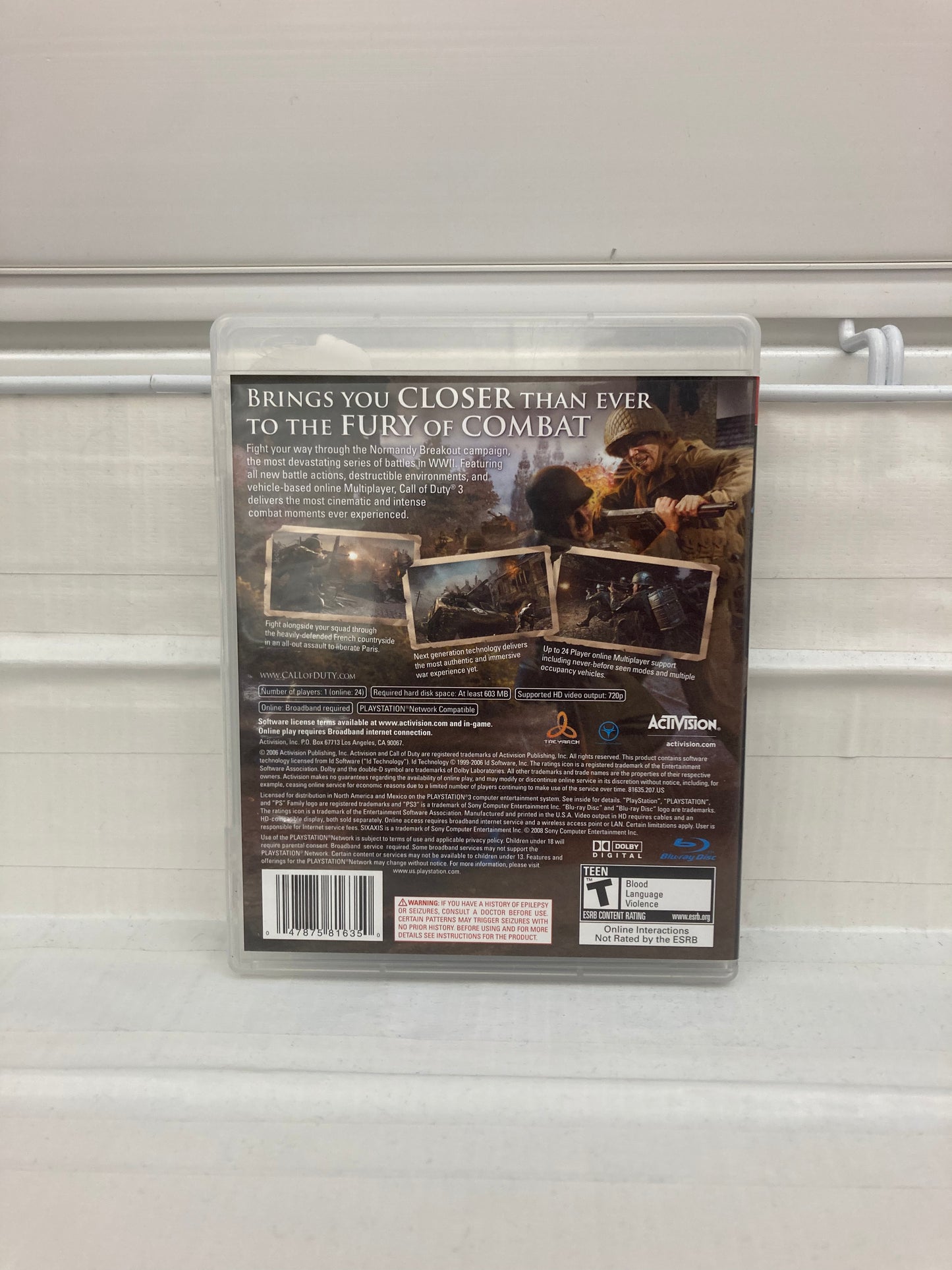 Call of Duty 3 [Greatest Hits] - Playstation 3