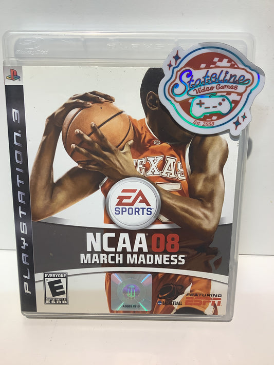 NCAA March Madness 08 - Playstation 3