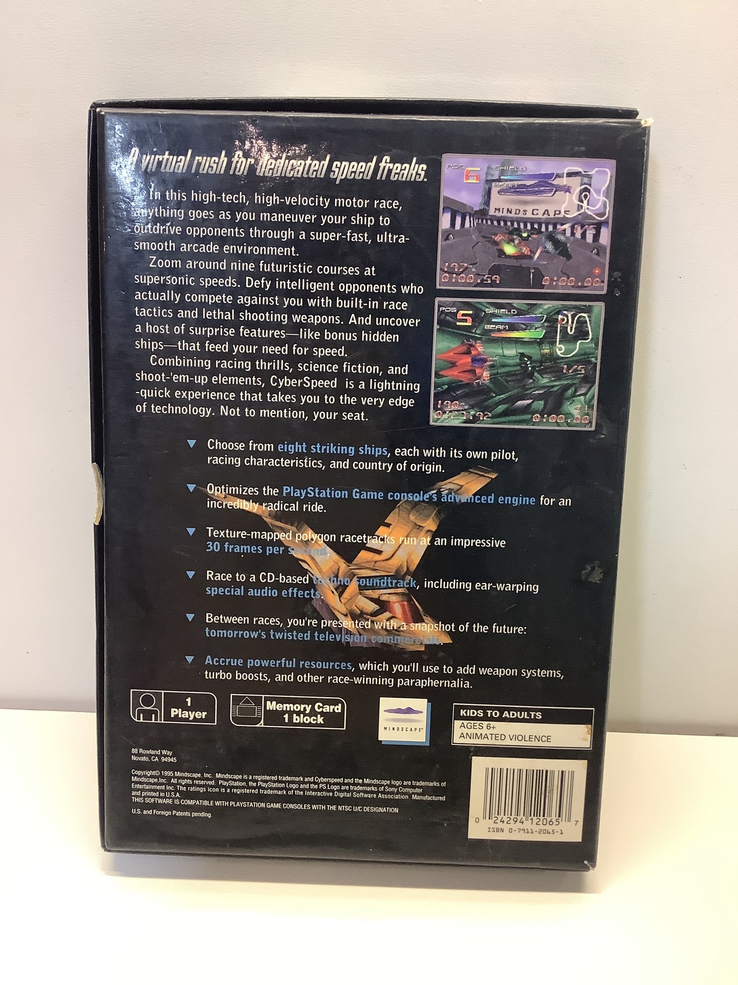 CyberSpeed [Long Box] - Playstation