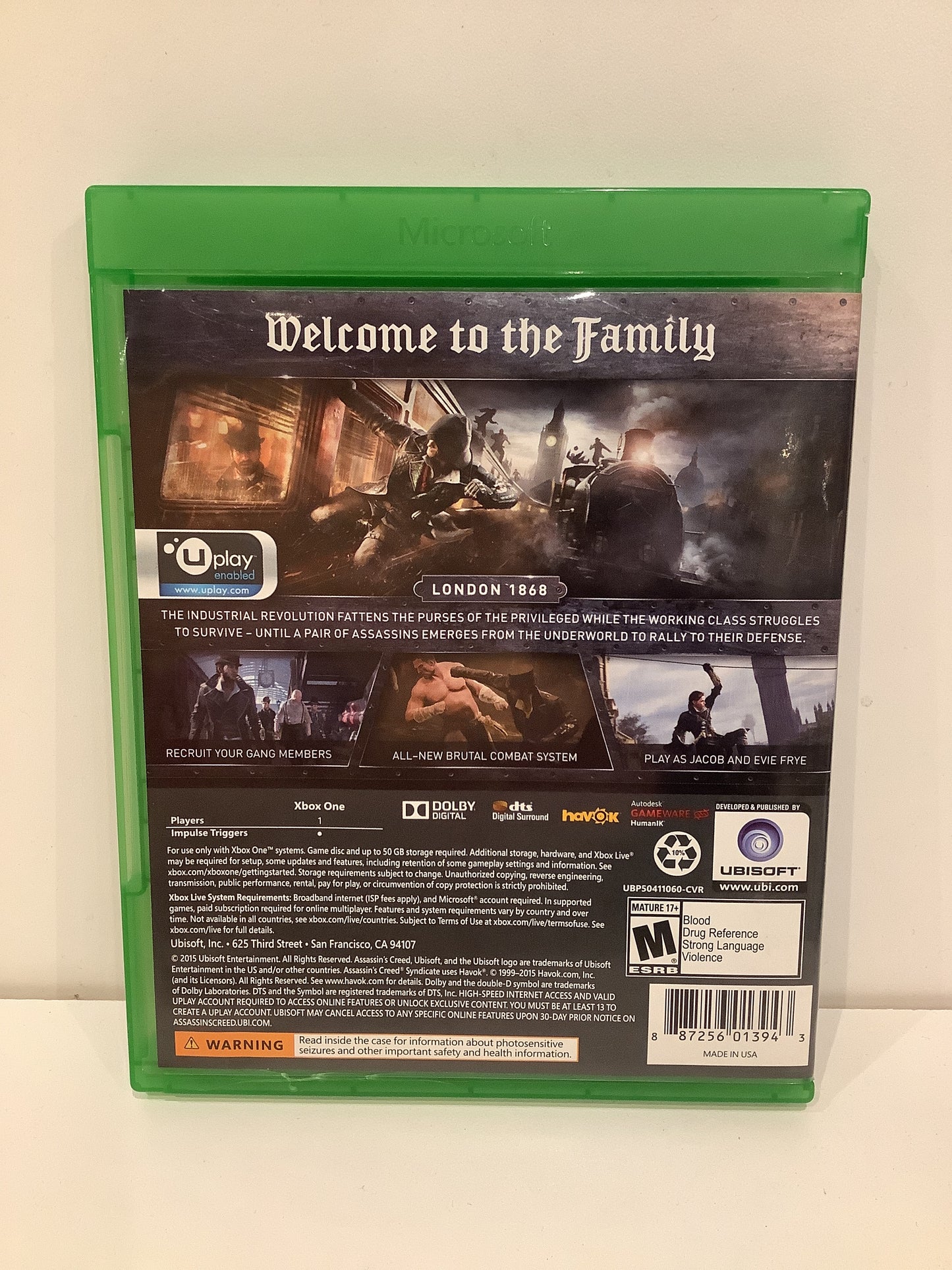 Assassin's Creed: Syndicate [Limited Edition] - Xbox One