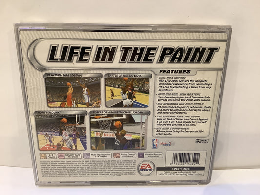 NBA Live 2002 - Playstation