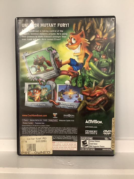Crash Mind Over Mutant - Playstation 2