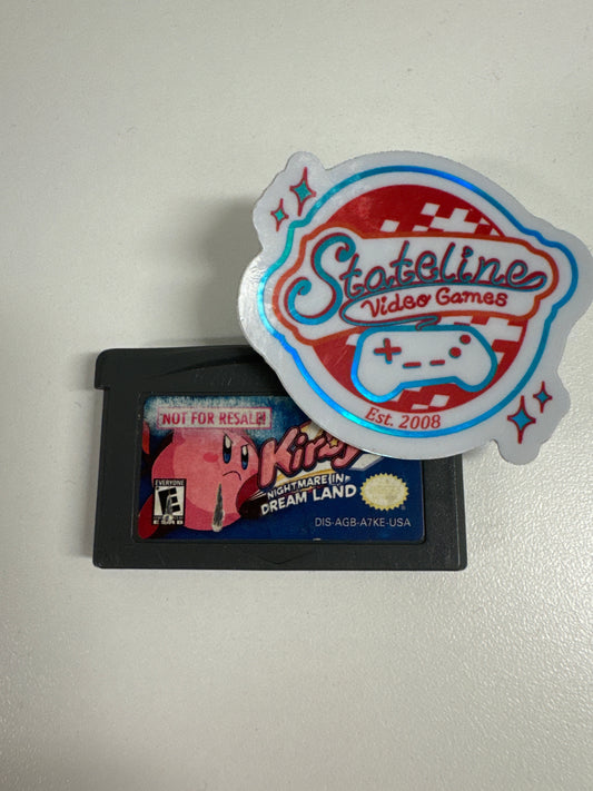 Kirby Nightmare in Dreamland [Not for Resale] - GameBoy Advance