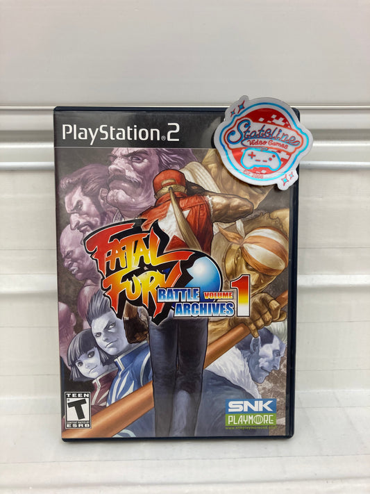 Fatal Fury Battle Archives Volume 1 - Playstation 2