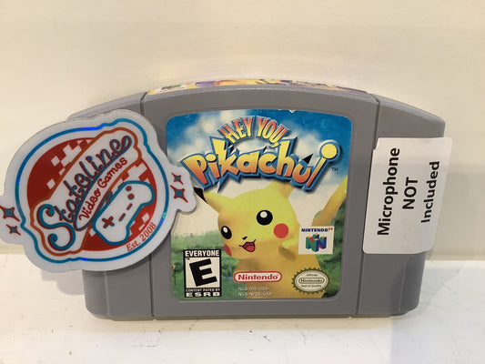 Hey You Pikachu [Microphone Bundle] - Nintendo 64