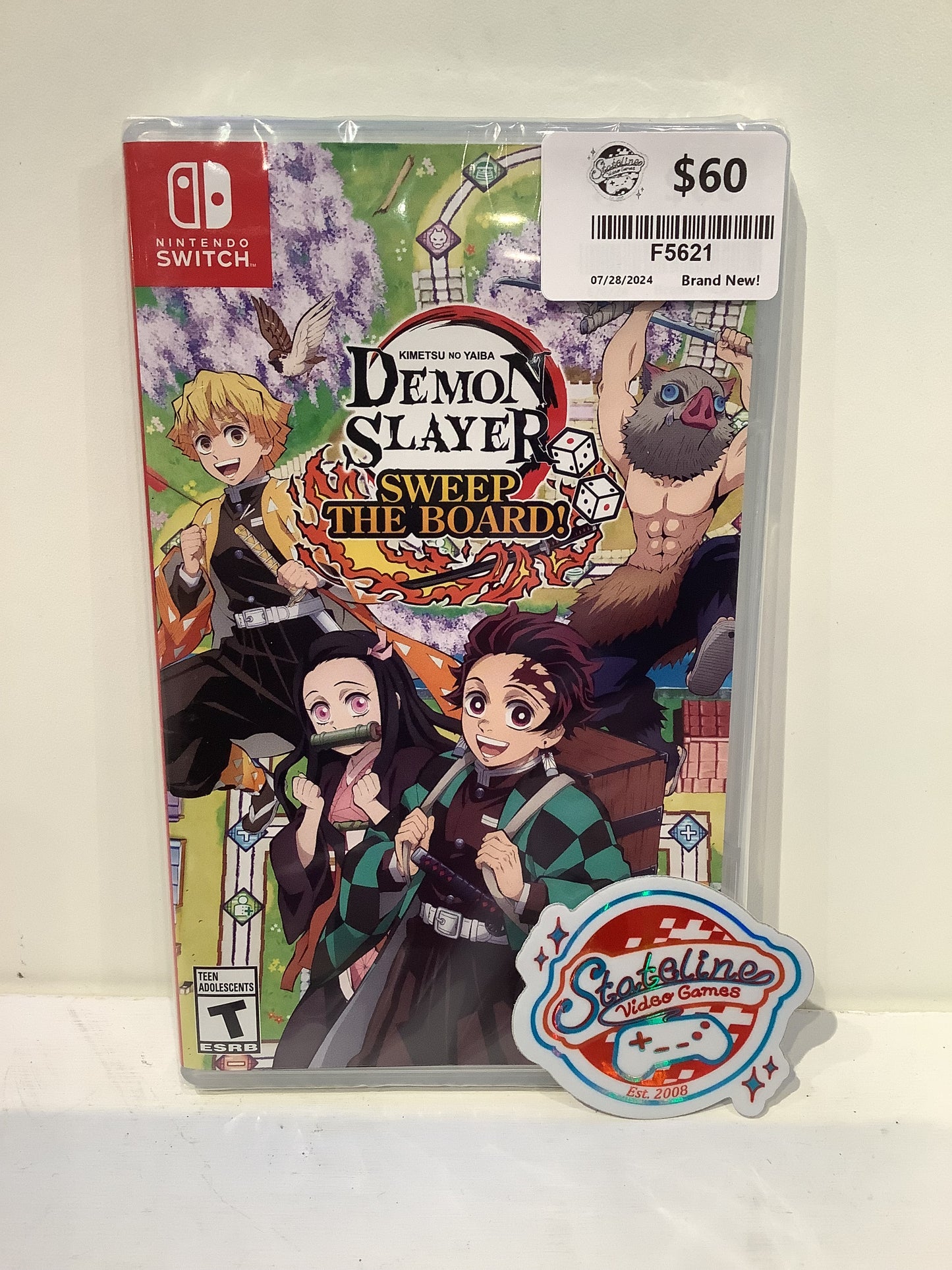 Demon Slayer: Kimetsu No Yaiba - Sweep The Board - Nintendo Switch