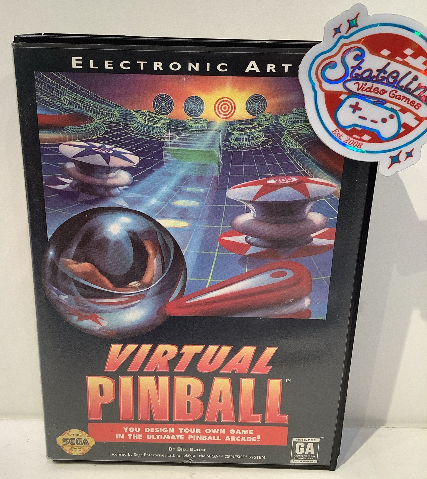 Virtual Pinball - Sega Genesis