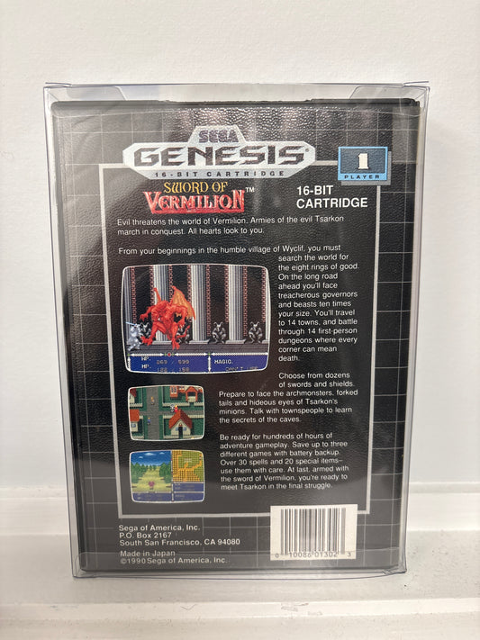 Sword of Vermilion - Sega Genesis