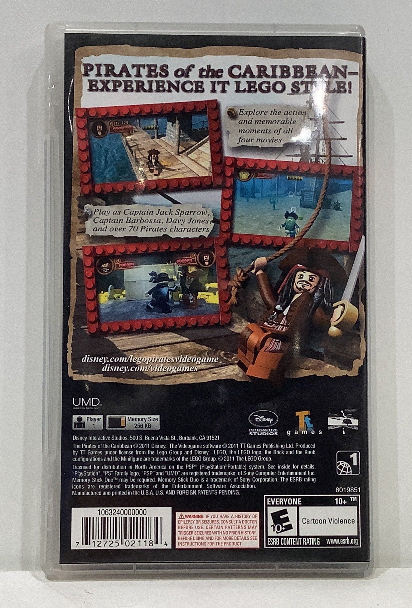 LEGO Pirates of the Caribbean: The Video Game - PSP