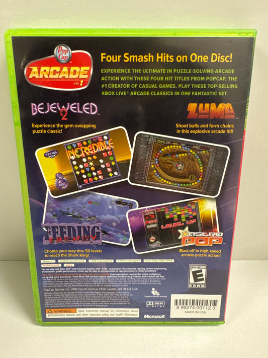 PopCap Arcade Vol. 1 - Xbox 360