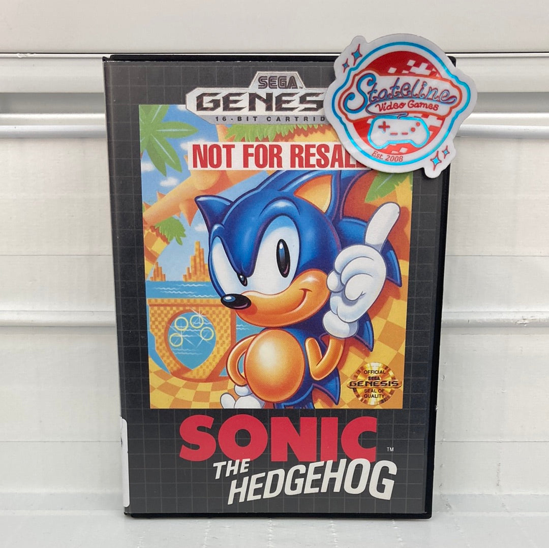 Sonic the Hedgehog [Not for Resale] - Sega Genesis