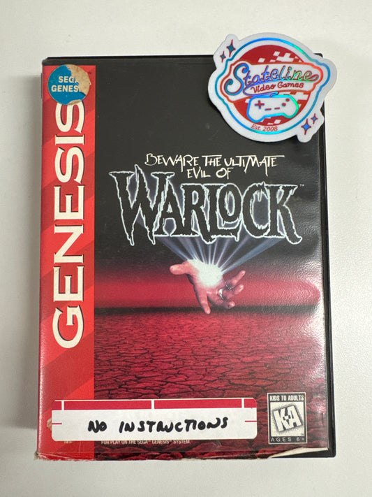 Warlock - Sega Genesis