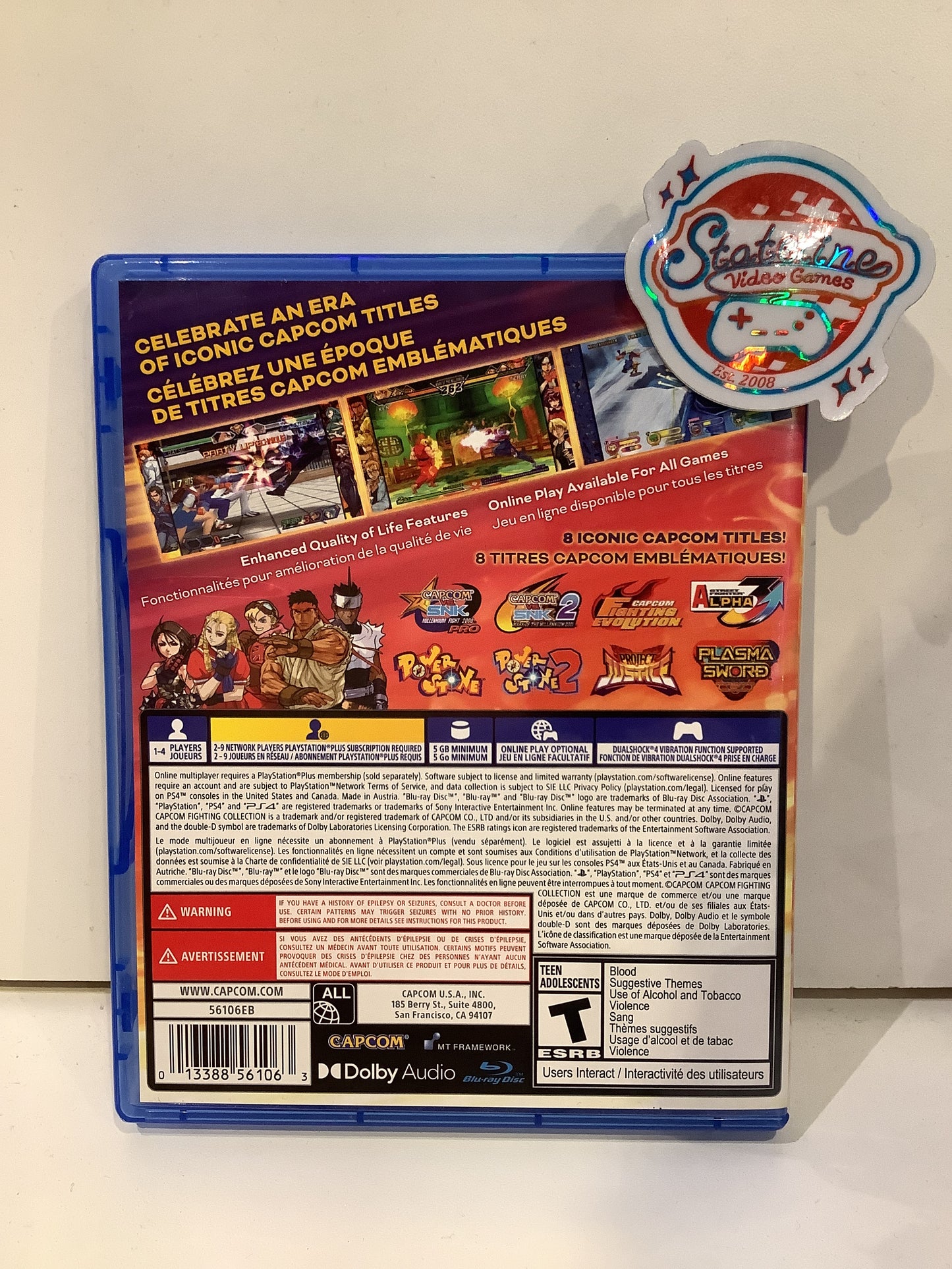 Capcom Fighting Collection 2 - PlayStation 4