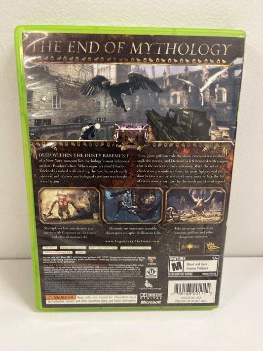 Legendary - Xbox 360