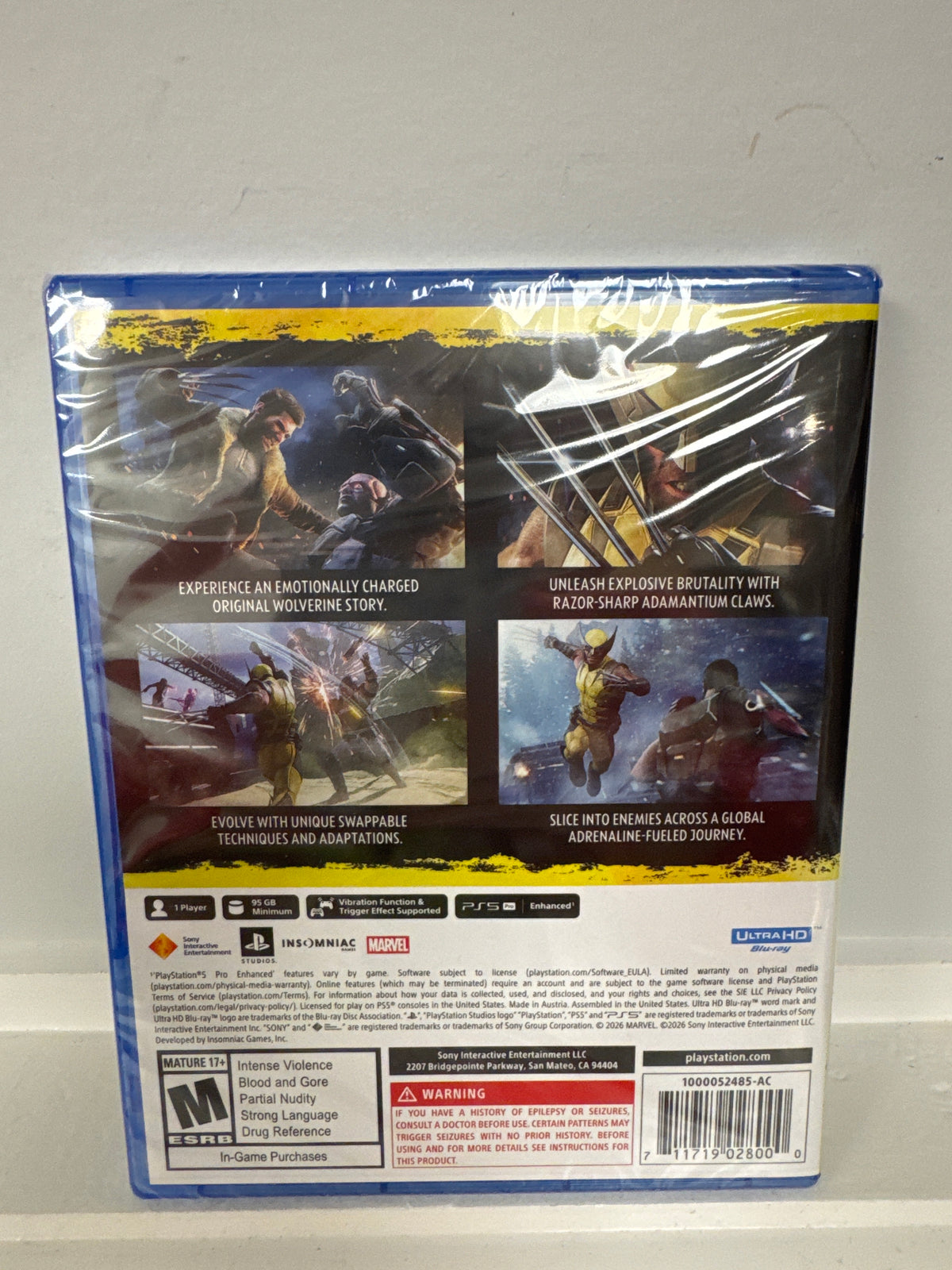 Marvel's Wolverine - Playstation 5