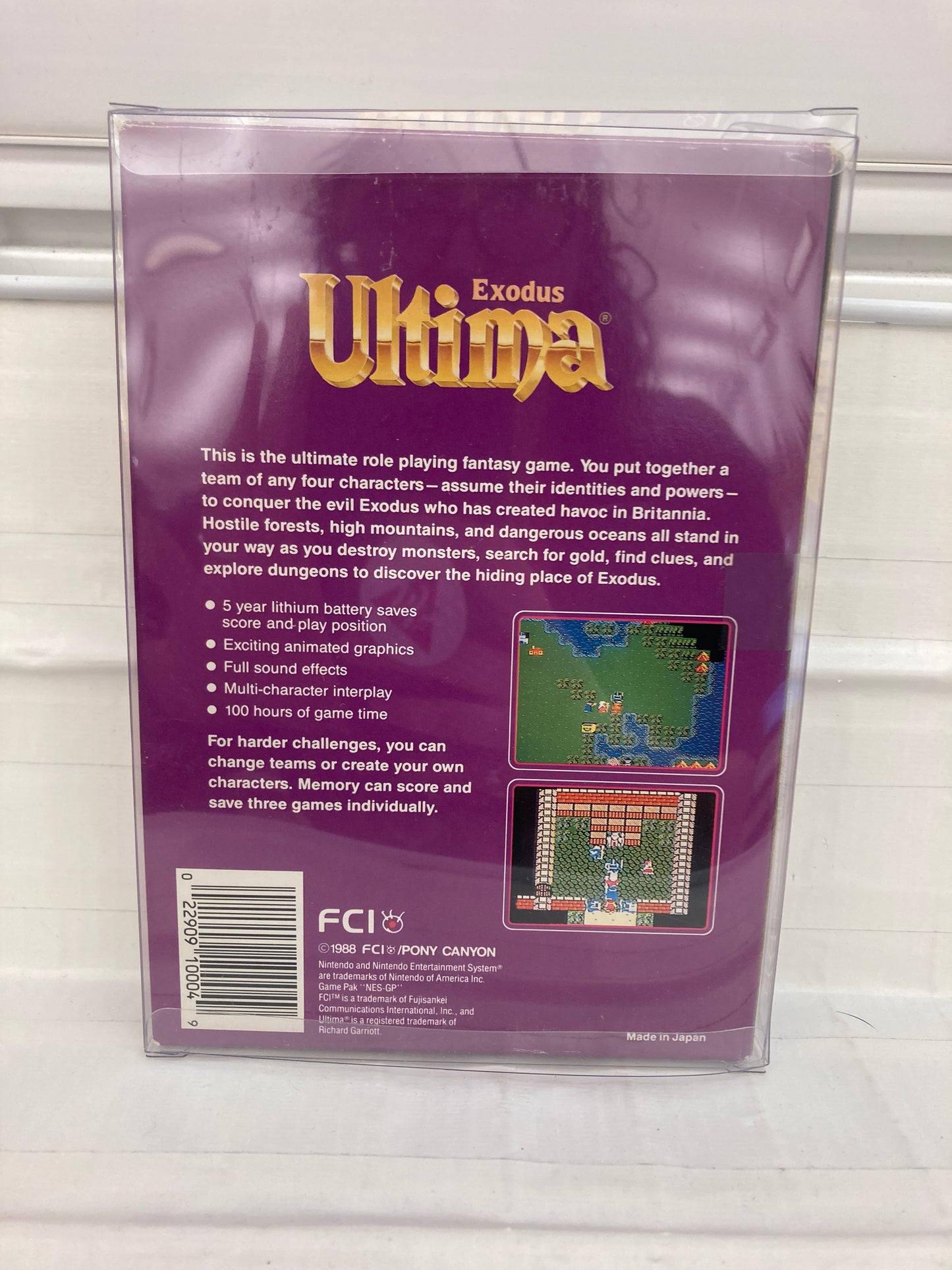Ultima Exodus - NES – Stateline Video Games Inc.