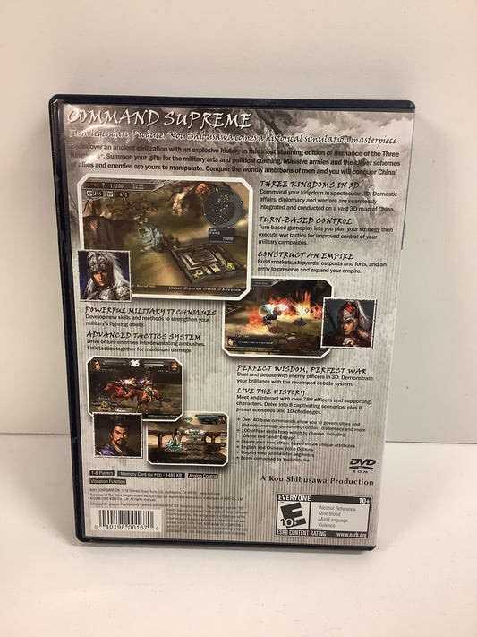 Romance of the Three Kingdoms XI - Playstation 2