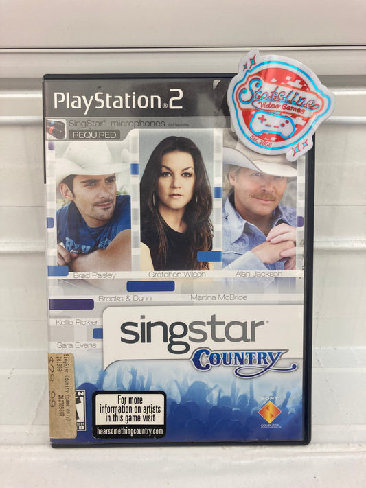 SingStar Country - Playstation 2