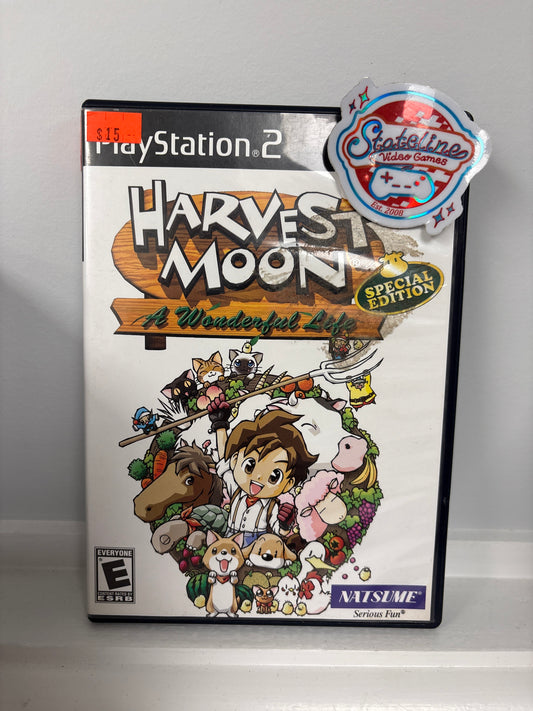 Harvest Moon A Wonderful Life Special Edition - Playstation 2