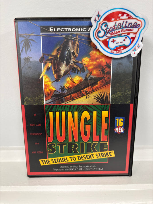Jungle Strike - Sega Genesis