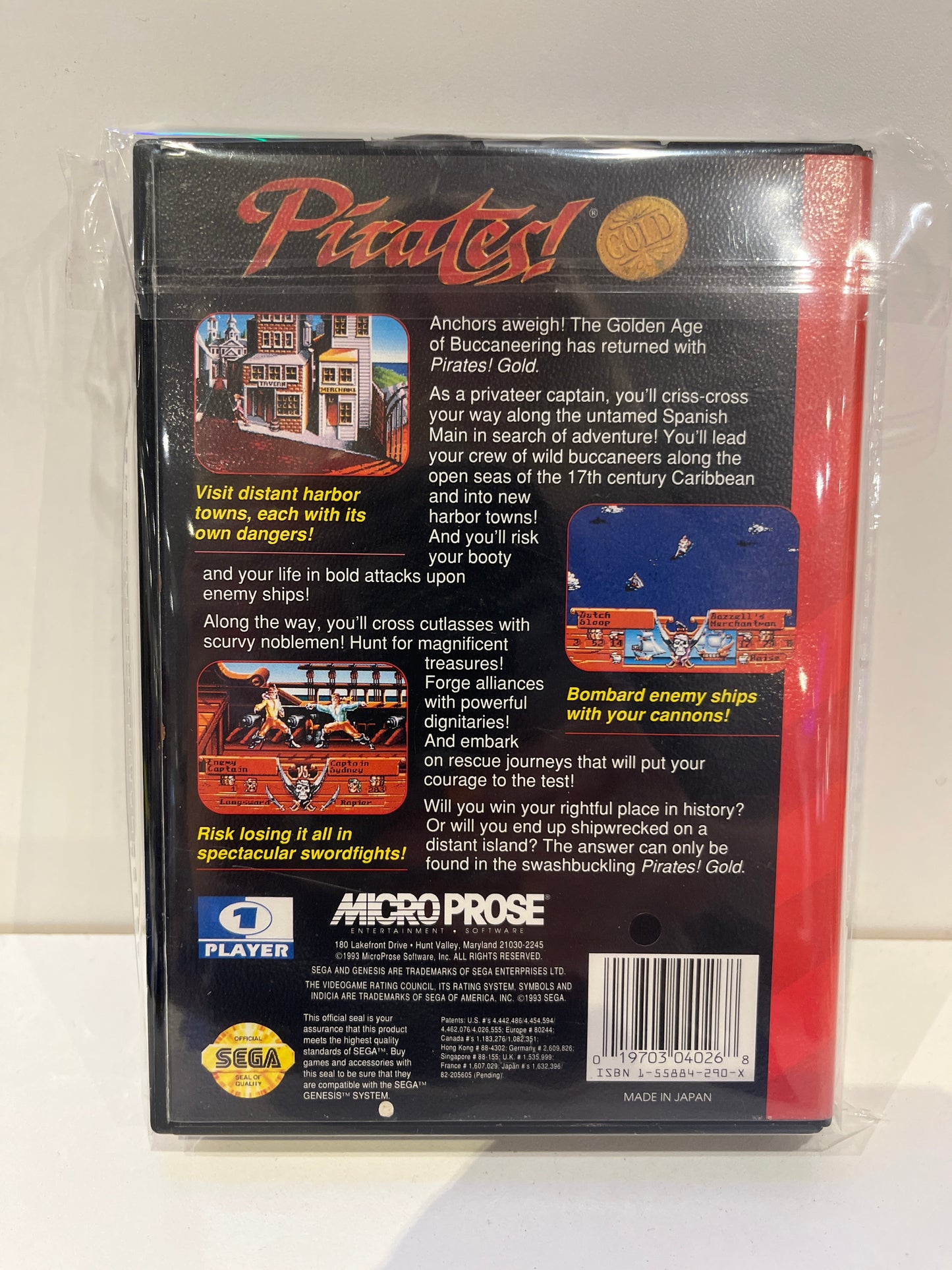 Pirates Gold - Sega Genesis