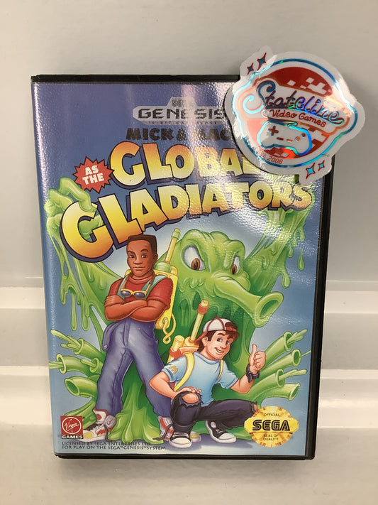 Mick and Mack Global Gladiators - Sega Genesis