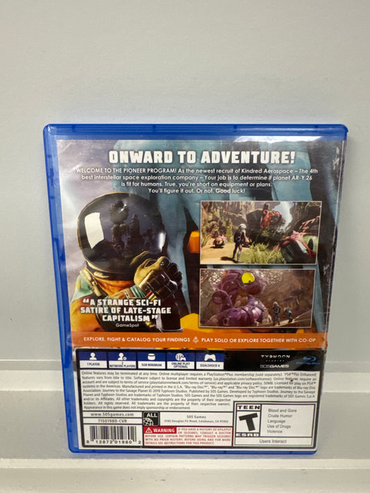 Journey to the Savage Planet - Playstation 4