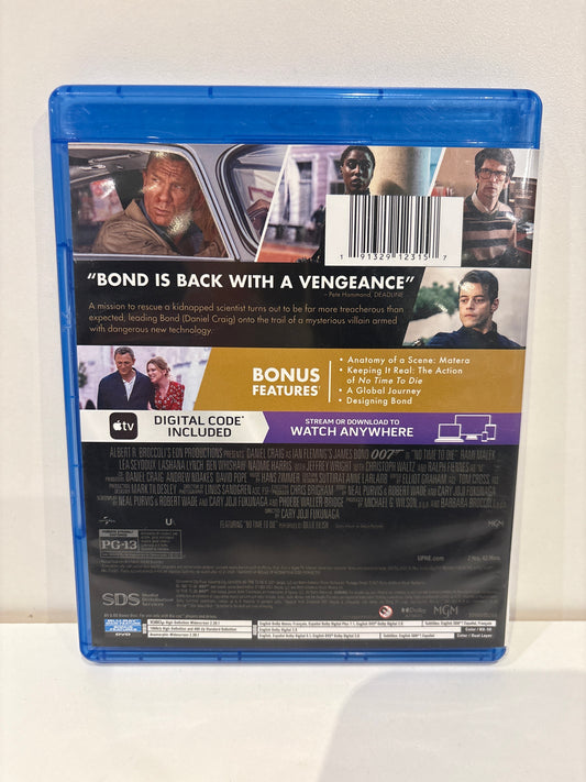 007 No Time to Die - Blu-Ray