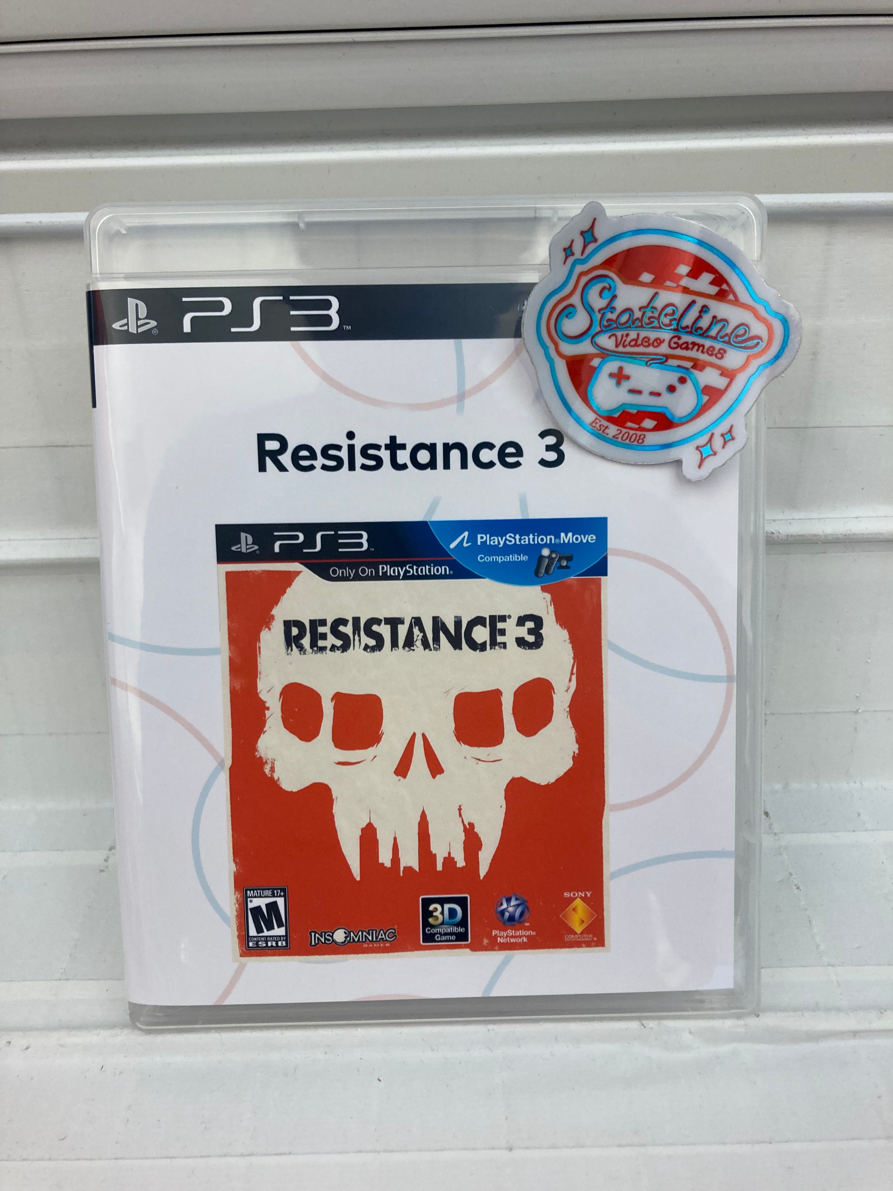 Resistance 3 - Playstation 3 – Stateline Video Games Inc.