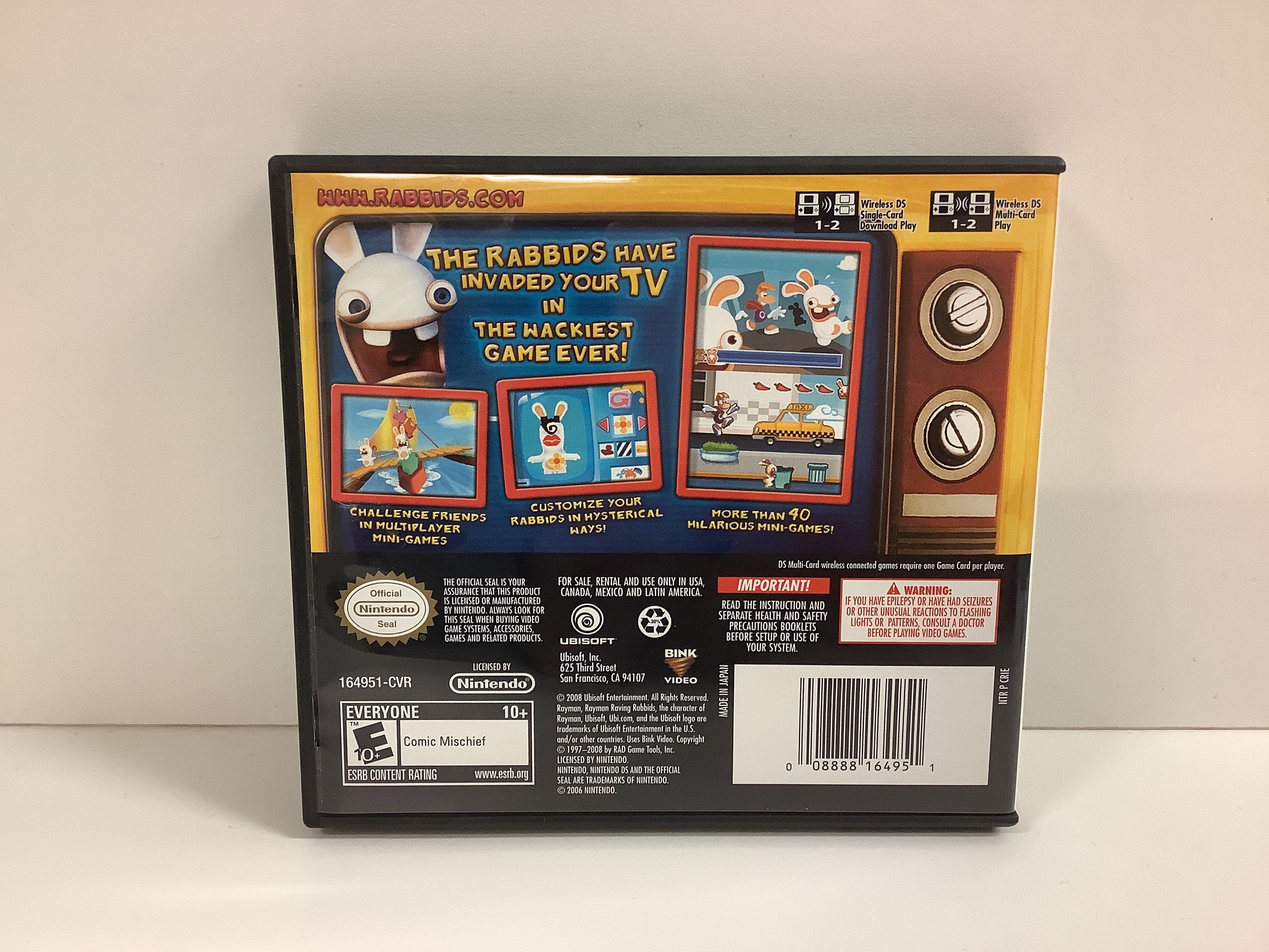 Rayman Raving Rabbids TV Party - Nintendo DS – Stateline Video