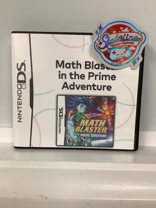 Math Blaster in the Prime Adventure - Nintendo DS