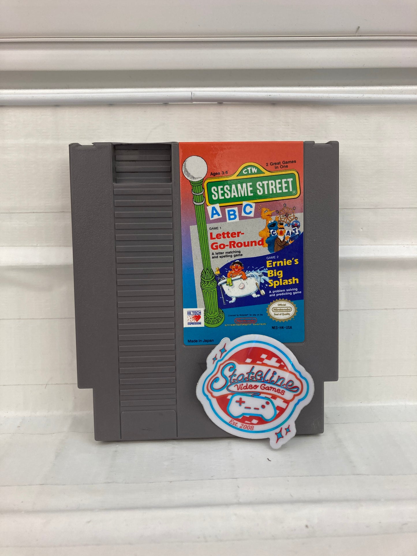 Sesame Street ABC - NES