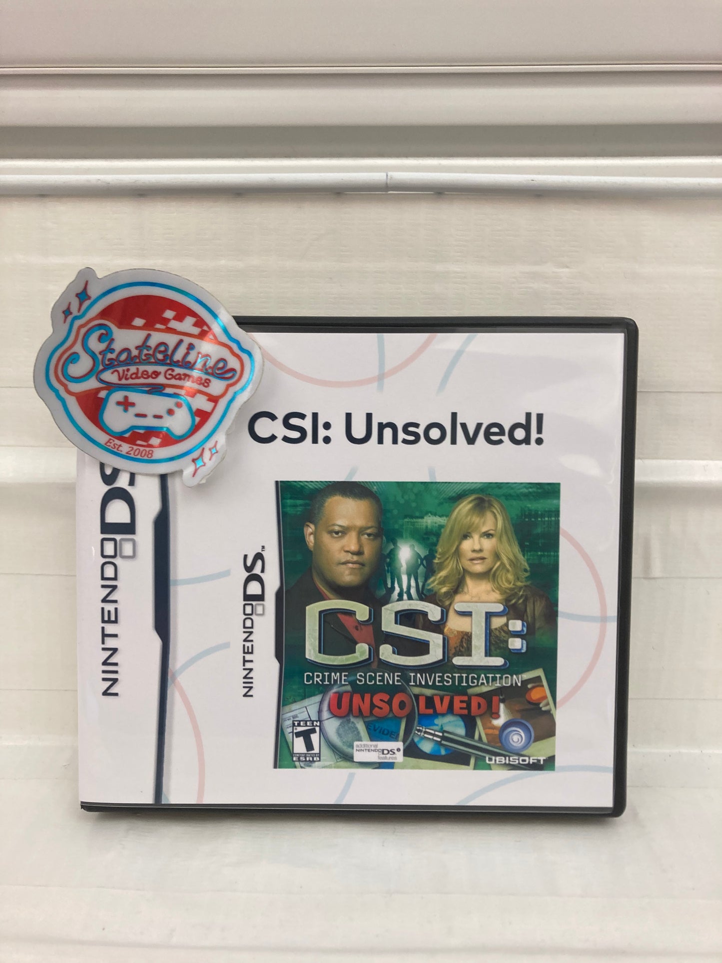 CSI: Crime Scene Investigation Unsolved - Nintendo DS