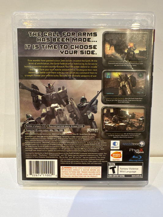Mobile Suit Gundam Crossfire - Playstation 3