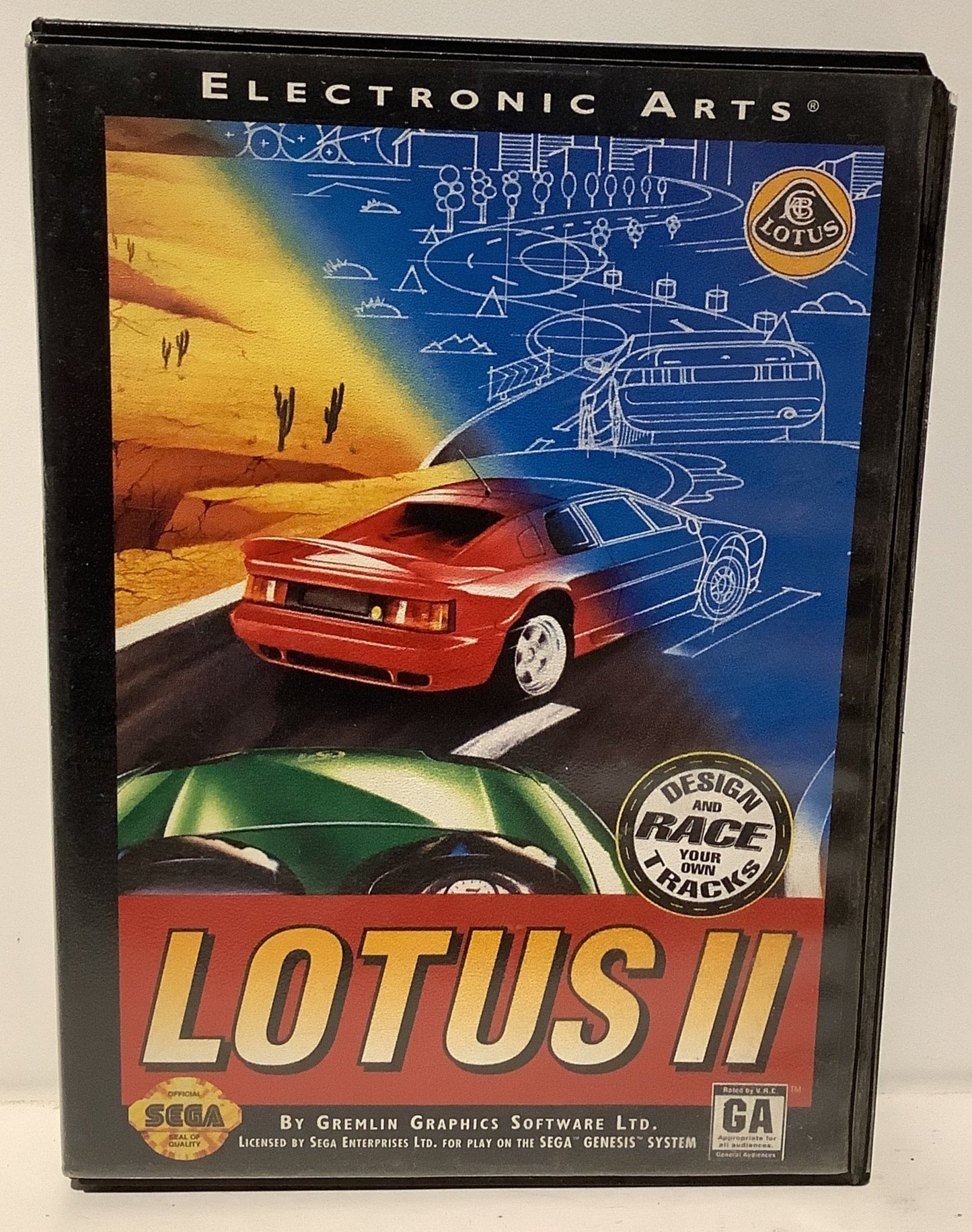 Lotus II - Sega Genesis