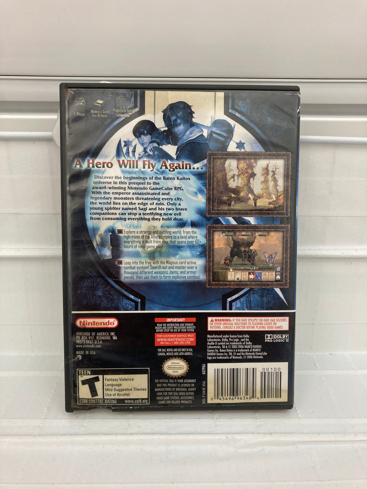 Baten Kaitos Origins - Gamecube