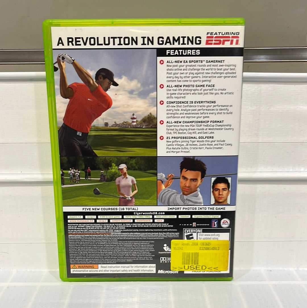 Tiger Woods PGA Tour 08 - Xbox 360 – Stateline Video Games Inc.
