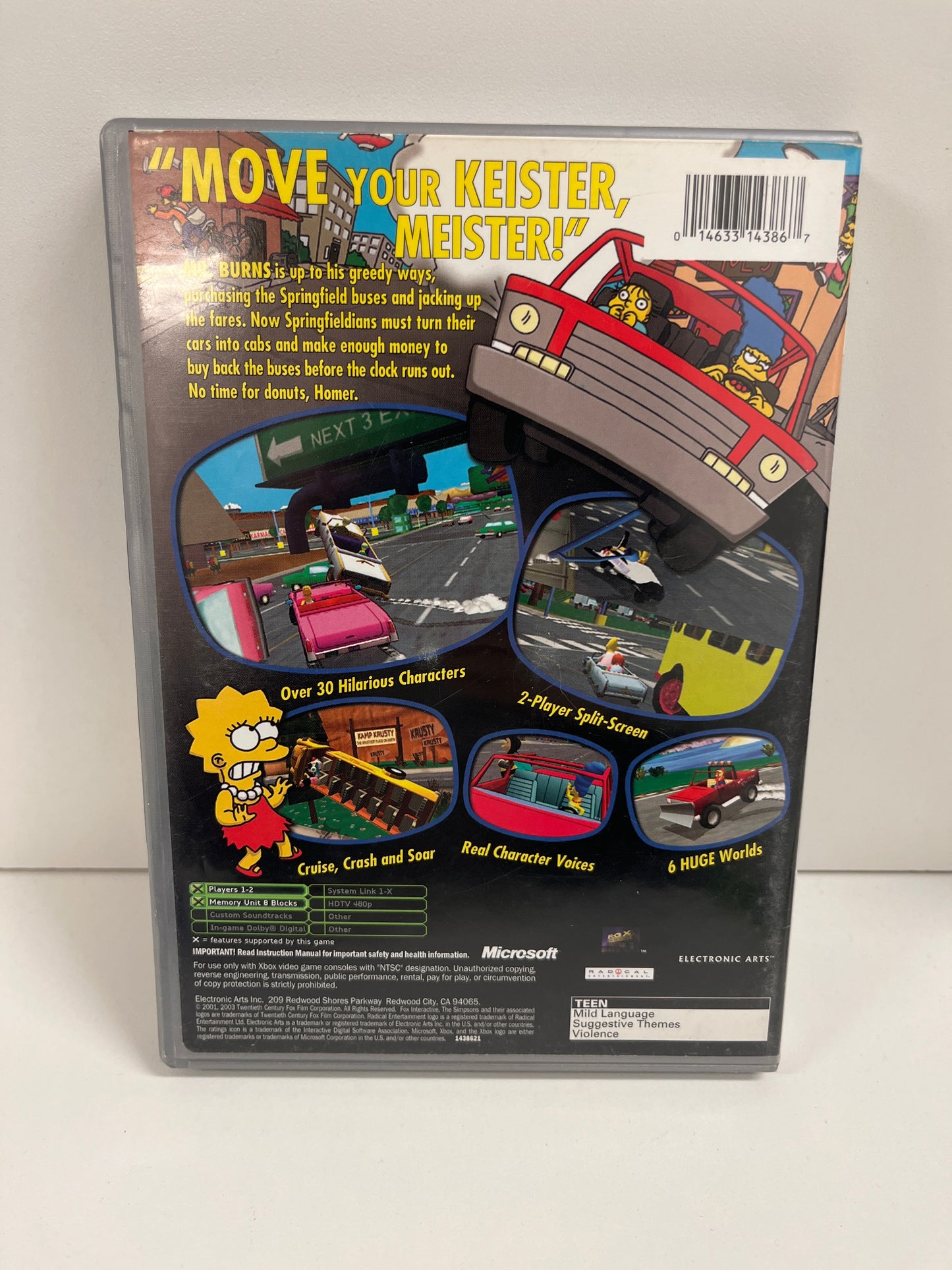 The Simpsons Road Rage [Platinum Hits] - Xbox