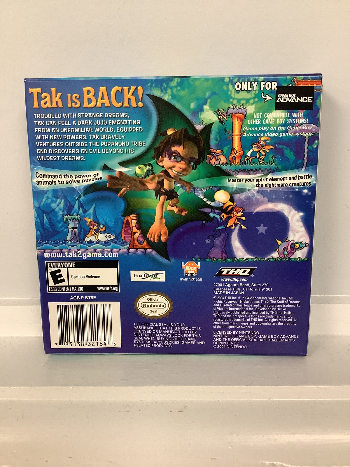 Tak 2 The Staff of Dreams - GameBoy Advance