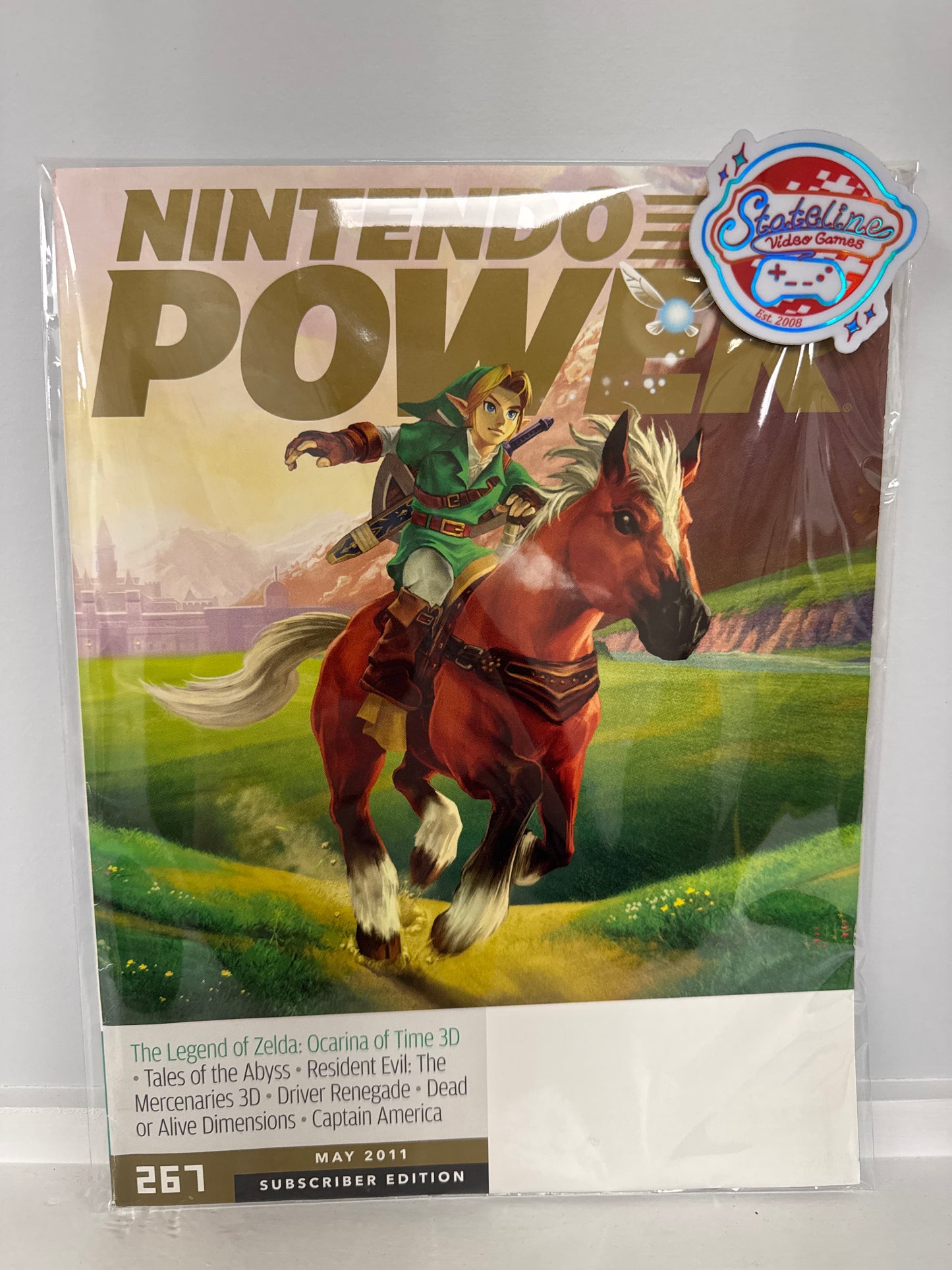 [Volume 267] Legend of Zelda: Ocarina of Time 3D [Subscriber] - Nintendo Power