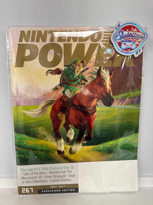 [Volume 267] Legend of Zelda: Ocarina of Time 3D [Subscriber] - Nintendo Power