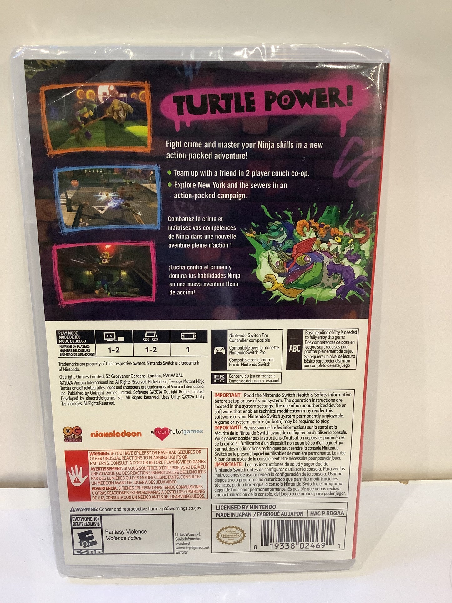 Teenage Mutant Ninja Turtles: Mutants Unleashed - Nintendo Switch