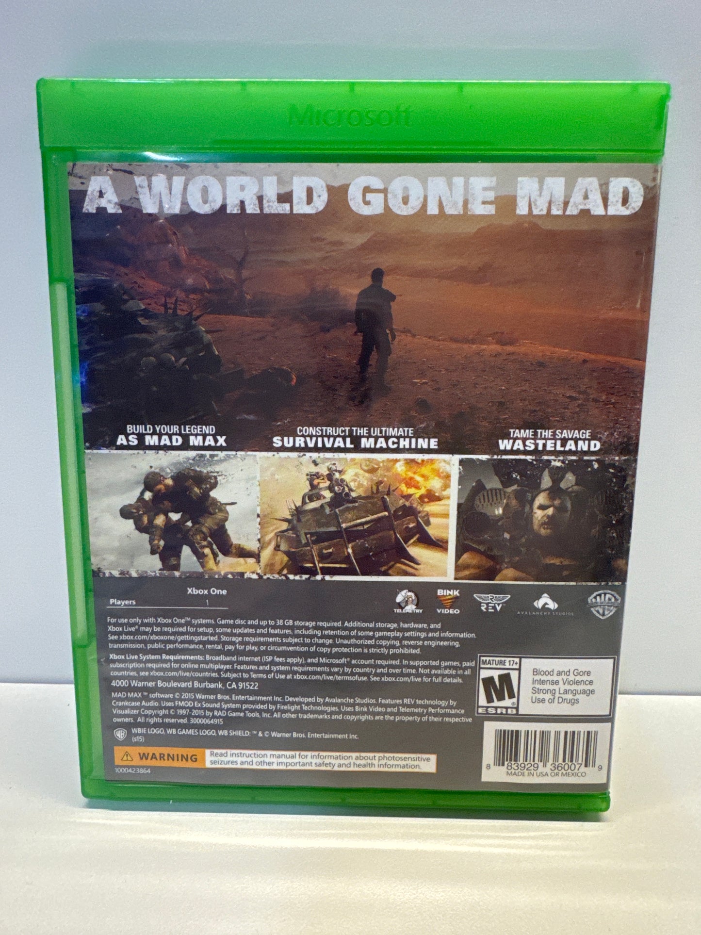 Mad Max - Xbox One