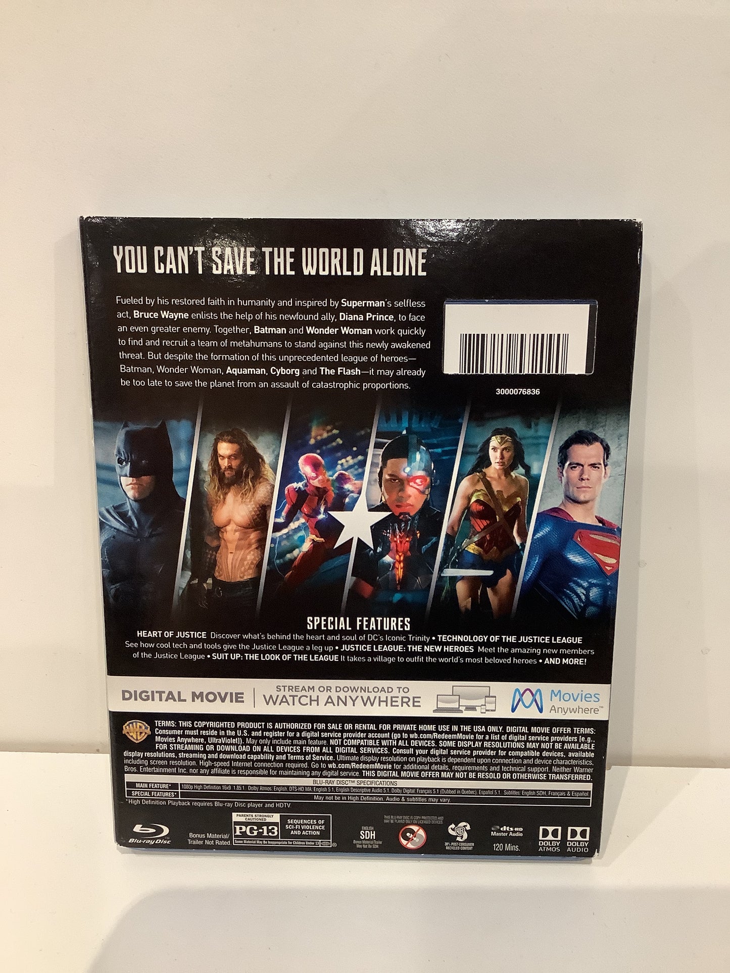 Justice League - Blu-Ray
