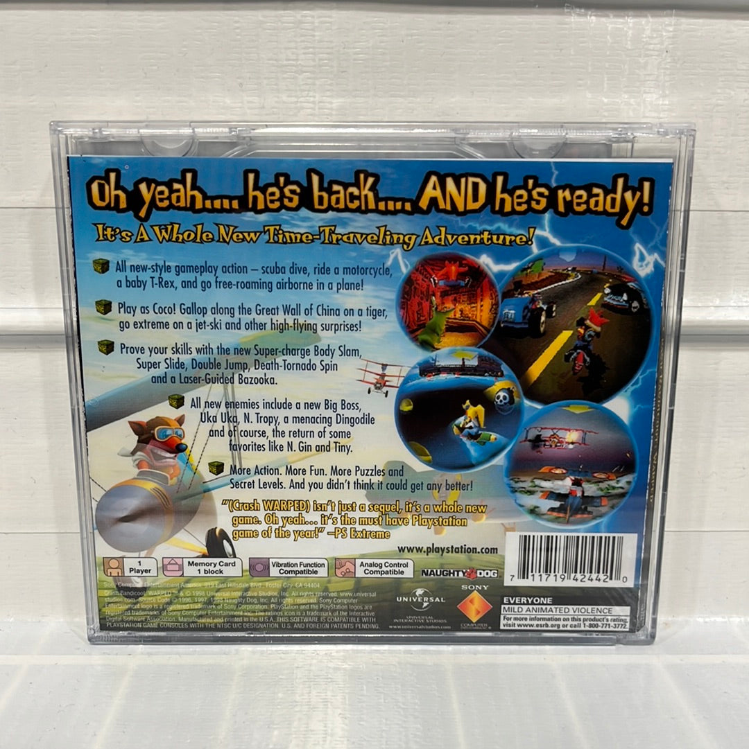 Crash Bandicoot Warped - Playstation